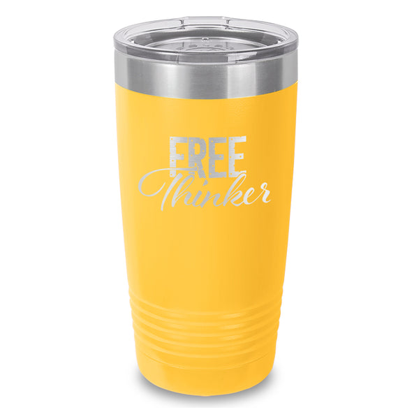 Free Thinker Laser Etched Tumbler