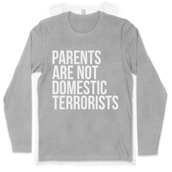 Parents Are Not Domestic Terrorists Men's Apparel