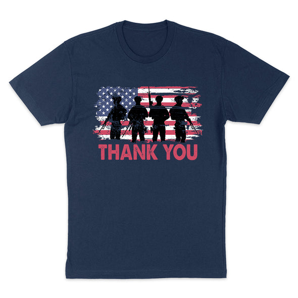 Thank You Military Men's Apparel