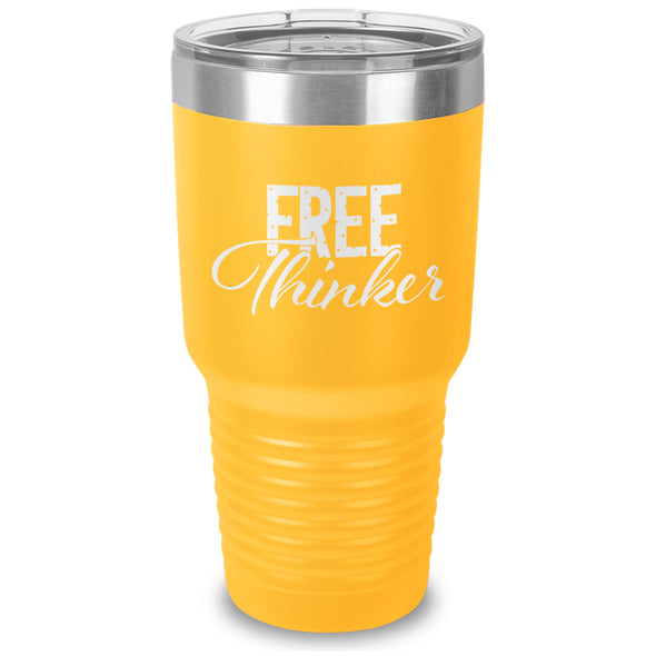 Free Thinker Laser Etched Tumbler